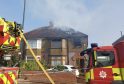 Major House Fire Closes Hertford Road in Enfield