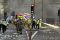 Major Underground Fire Sends Thick Smoke Billowing Over Central London