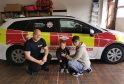 Parents Thank Hero Firefighter After Life-Saving Response to Toddler’s Seizure in Blackfield