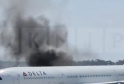 Passengers Evacuated from Delta Air Lines Flight After Engine Bursts into Flames at Orlando Airport