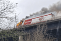Lorry Fire Causes Disruption on M25 Slip Road Near Darenth