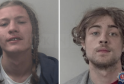 Two men who were quickly tracked down and arrested by police after carrying out a burglary in Ashford have been jailed