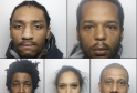 Six people have been sentenced at Oxford Crown Court for offences related to drug dealing and trafficking of children