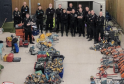 A search for one power tool with a tracking device led to more than 1,000 suspected stolen items being seized and seven arrests being made in Cranbrook