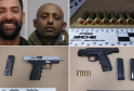 Men jailed for 32 years after guns, ammunition and silencers seized