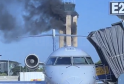 Old Air Traffic Control Tower at Charlotte Douglas Airport Catches Fire During Demolition