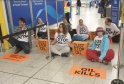 Environmental Activists from Just Stop Oil Stage Disruptive Protest at Gatwick Airport