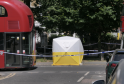 First Pictures from Murder investigation  following stabbing in Stoke Newington