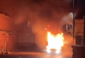 Protesters Set Police Car on Fire in Hartlepool Amid Escalating Tensions