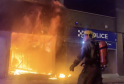 Police Station Firebombed as Rioting Explodes in Sunderland