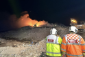Significant Fire at Whalleys Quarry, Newcastle: Residents Advised to Keep Windows Closed