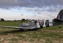 Spitfire Crash Lands in Crop Field in West Hythe: Pilot and Passenger Walk Away Unhurt