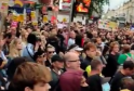 Tensions Rise as Far-Right Group Clashes with Counter-Protesters in Brighton