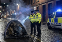 Tent Blaze in Manchester: Officers Rescue Homeless Man from Flames