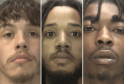Three men have been jailed for 23 years each after a shooting which left two children injured in Wolverhampton