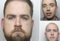 Three men locked up over massive online vehicle scam
