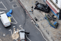 Three-Vehicle Life Changing Crash on A1 Upper Street Shuts Road and Hits Busy Café in Islington