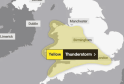 UK Braces for Thunderstorms After 23C Scorcher – Met Office Issues Yellow Warning