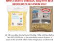 Lidl Gb Is Recalling Simply Grated Cheddar Because It May Contain Small Pieces Of Plastic