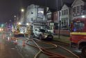 Eight Fire Engines And Around Firefighters Were Called To A Fire At A Range Of Car Workshops On West Hendon Broadway In Colindale.