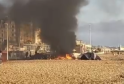 Fire Breaks Out Near Tent on Brighton Seafront This Christmas Day