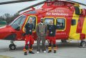 West Ham Star Michail Antonio Reunites with Air Ambulance Crew Who Saved His Leg