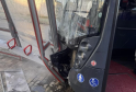 West Midlands Bus Crashes Into Stop Amid Ice Chaos