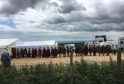 Feast Fit for Gladiators: ‘Gladiator II’ Cast Queues for Lunch in Costume